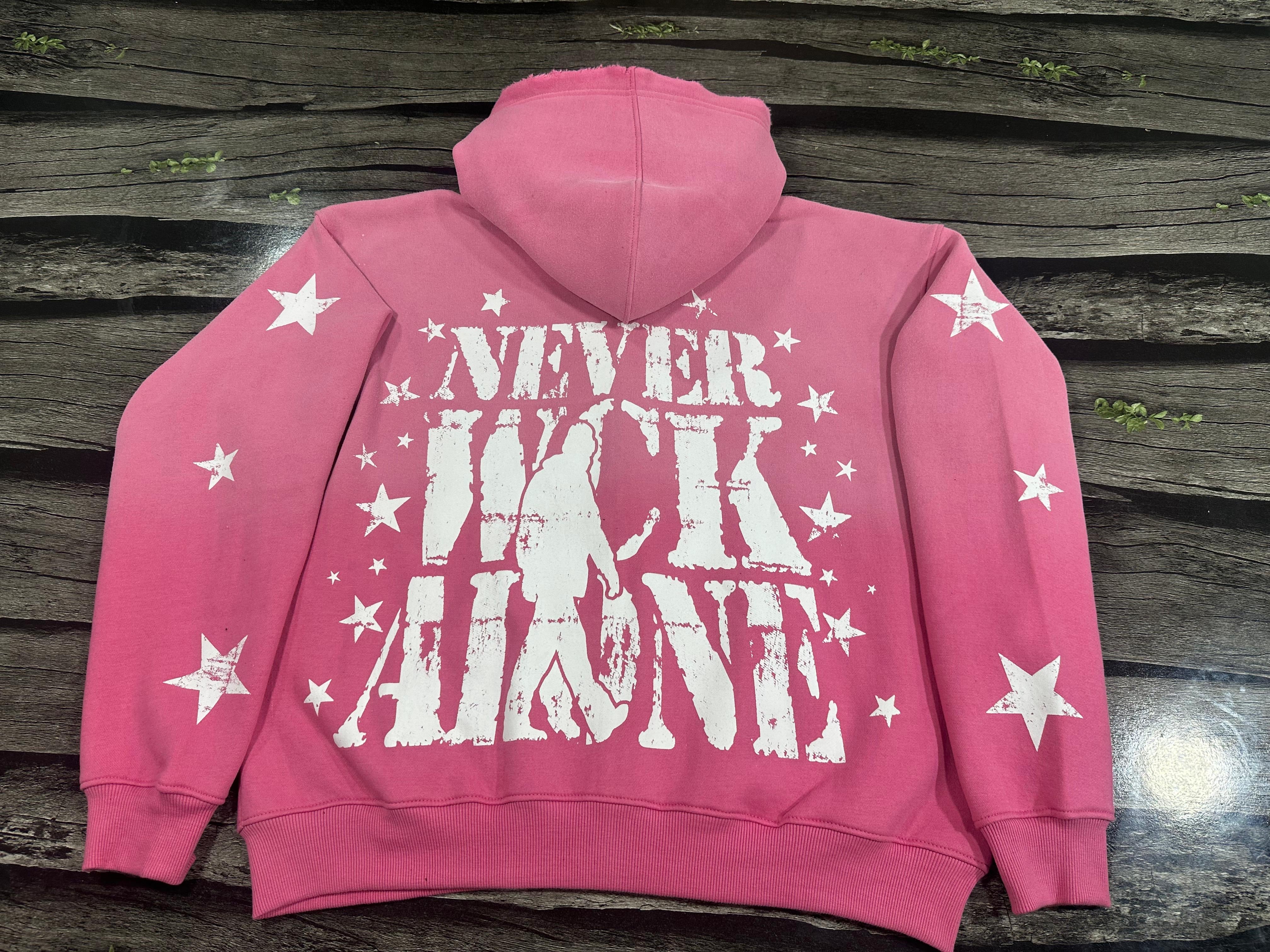 PINK NVR WCK ALONE ZIP UP