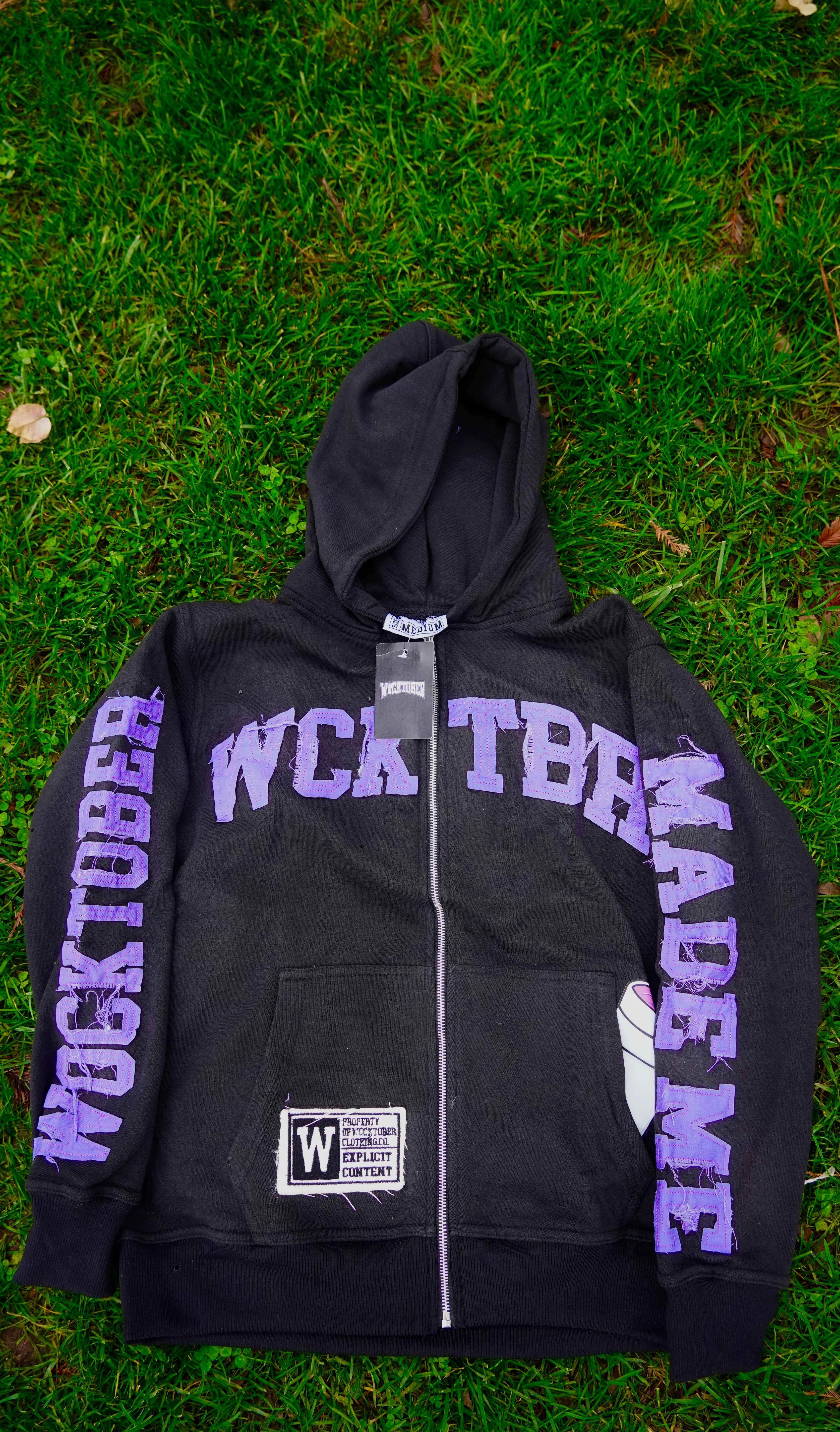 BLACK WCKTBR HOODIE