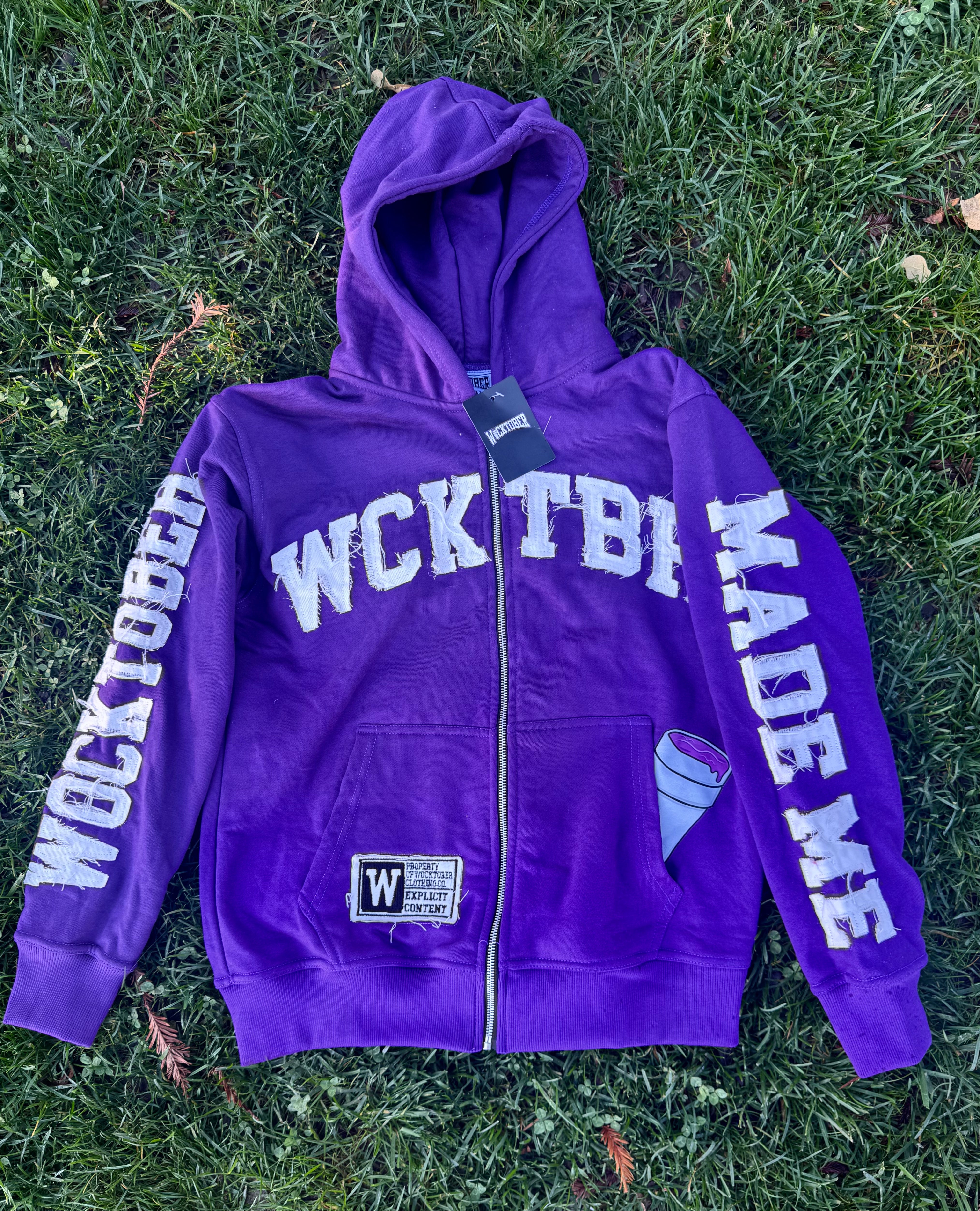 PURPLE WCKTBR HOODIE