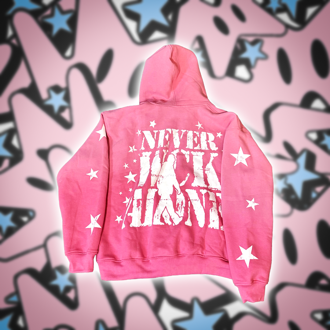 PINK NVR WCK ALONE ZIP UP